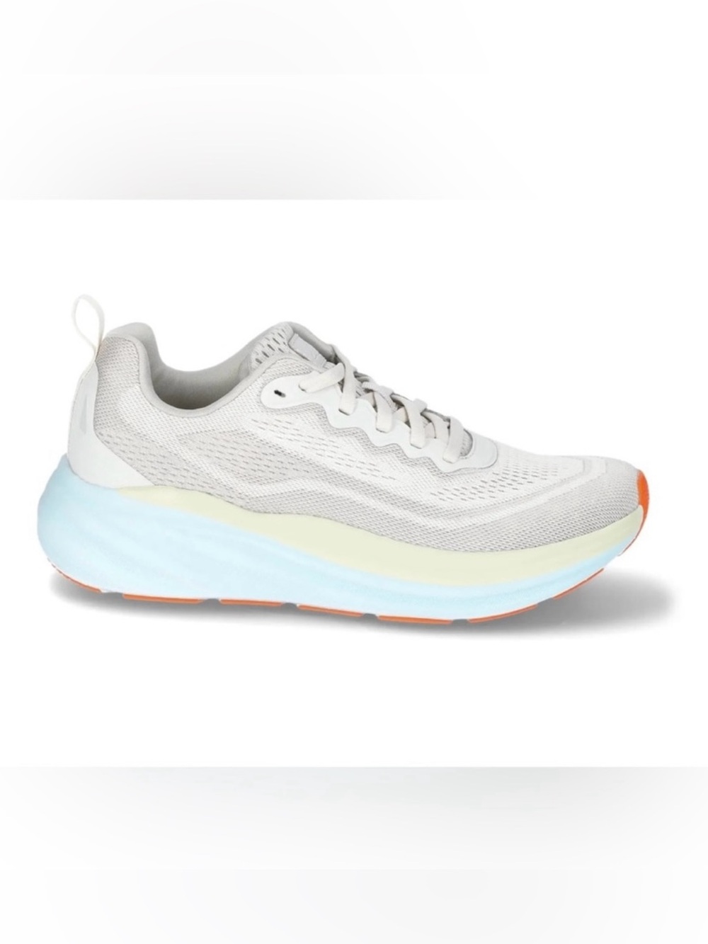 Avia Women’s Comfort Performance Sneakers Grey With Blue, Yellow & Orange Accen - Picture 12 of 16